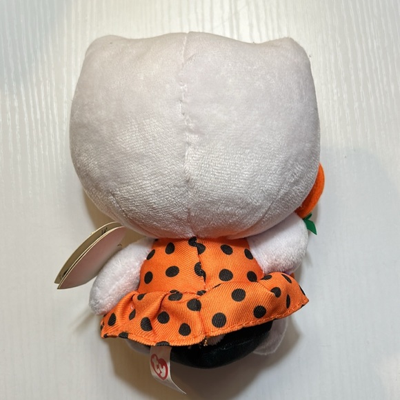 Hello Kitty Ty Beanie Baby Plush Halloween with Lollipop 2013 - Picture 2 of 6
